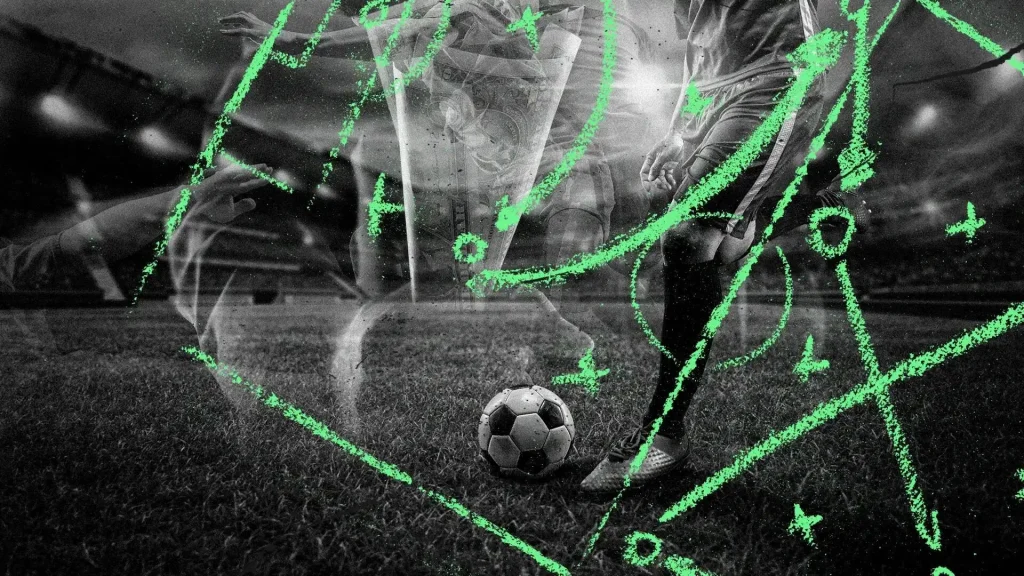 Football betting odds in each match